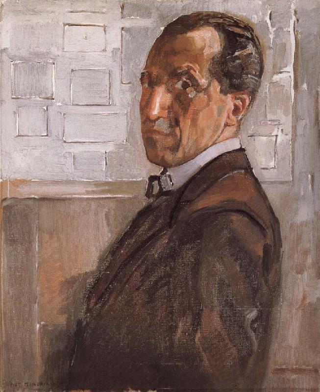 Piet Mondrian Self-Portrait